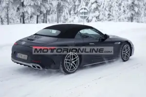 Mercedes SL restyling - Foto spia 20-1-2026