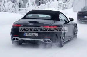 Mercedes SL restyling - Foto spia 20-1-2026