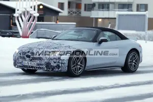 Mercedes SL restyling - Foto spia 20-1-2026