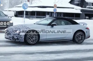 Mercedes SL restyling - Foto spia 20-1-2026