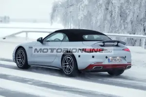 Mercedes SL restyling - Foto spia 20-1-2026