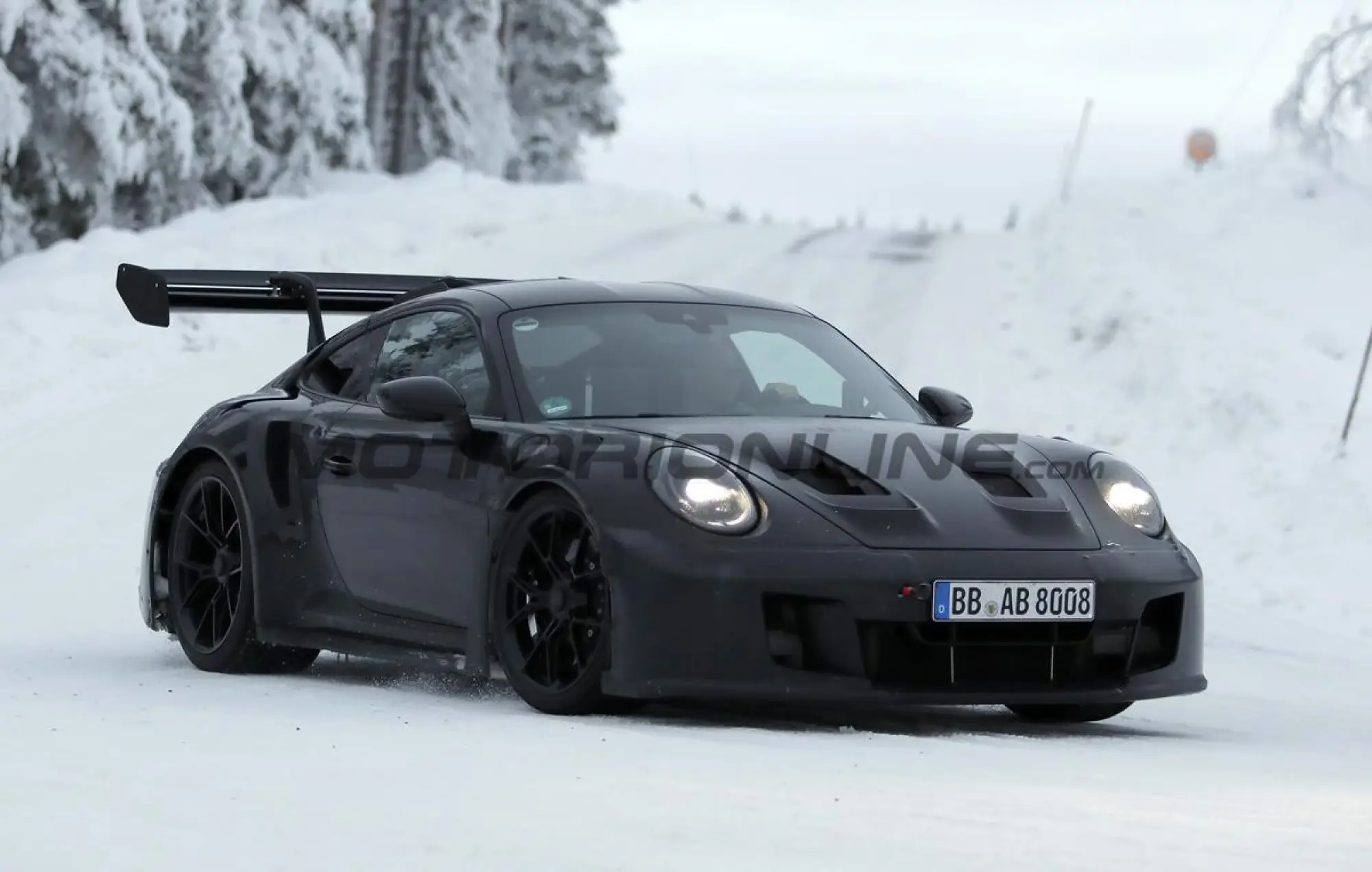 Porsche 911 GT3 RS - Foto spia 22-01-2026 - 1