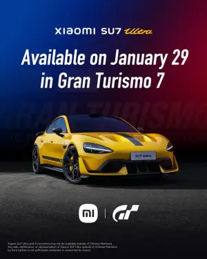 Xiaomi SU7 Ultra - Gran Turismo 7