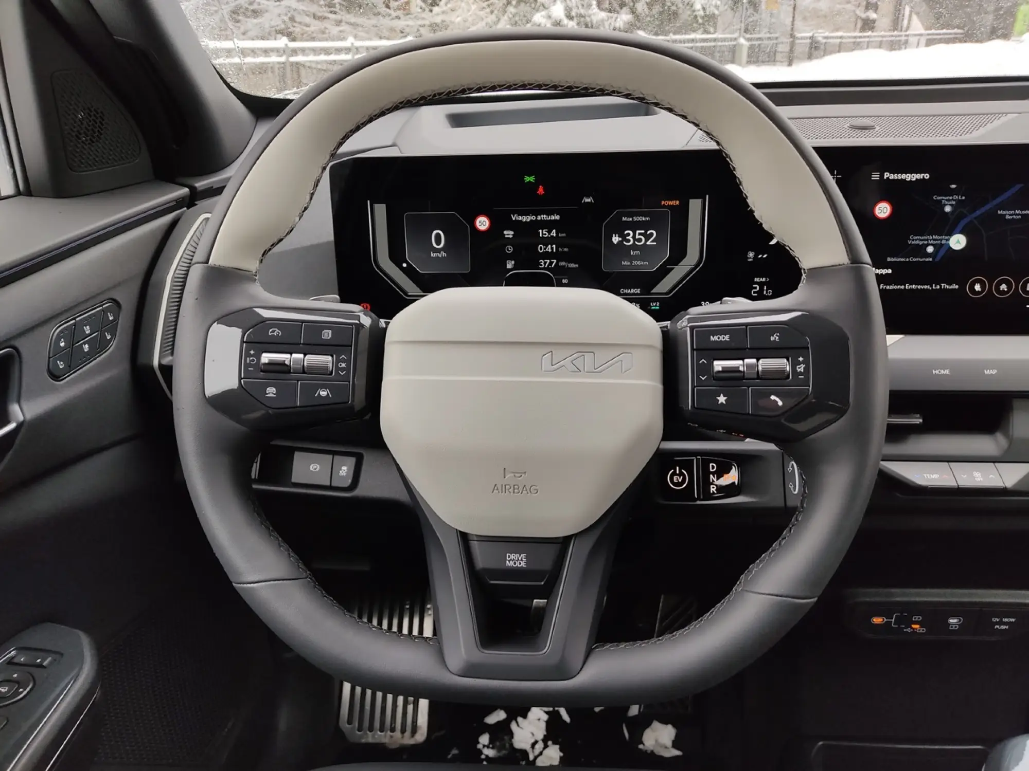 Kia EV5 2026 - Prova Courmayeur - 28