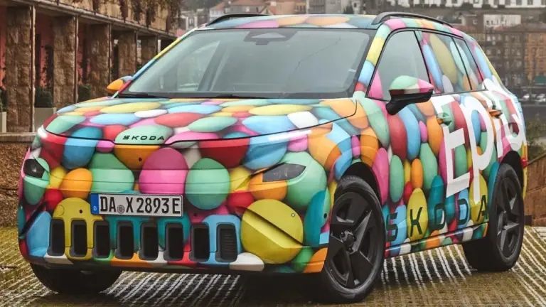 Skoda Epiq 2026 - Foto camouflage - 3