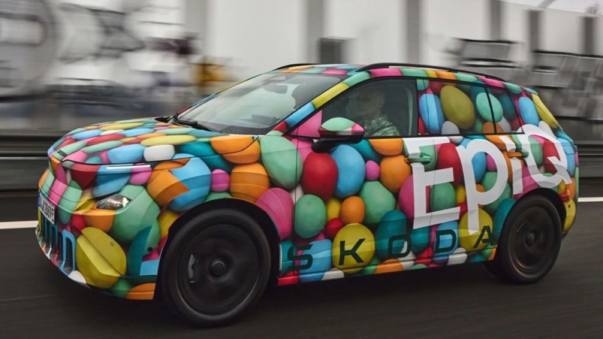 Skoda Epiq 2026 - Foto camouflage - 1