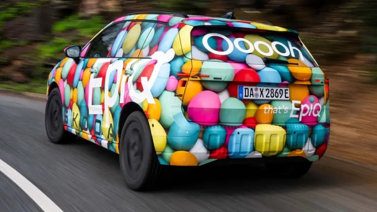 Skoda Epiq 2026 - Foto camouflage - 7