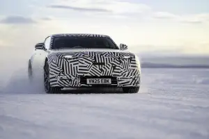 Jaguar GT elettrica - Test invernali