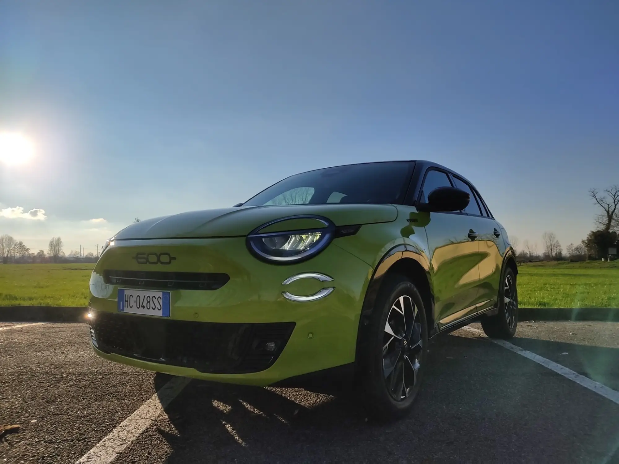 Fiat 600 Sport Milano Cortina 2026 - Prova Milano - 2