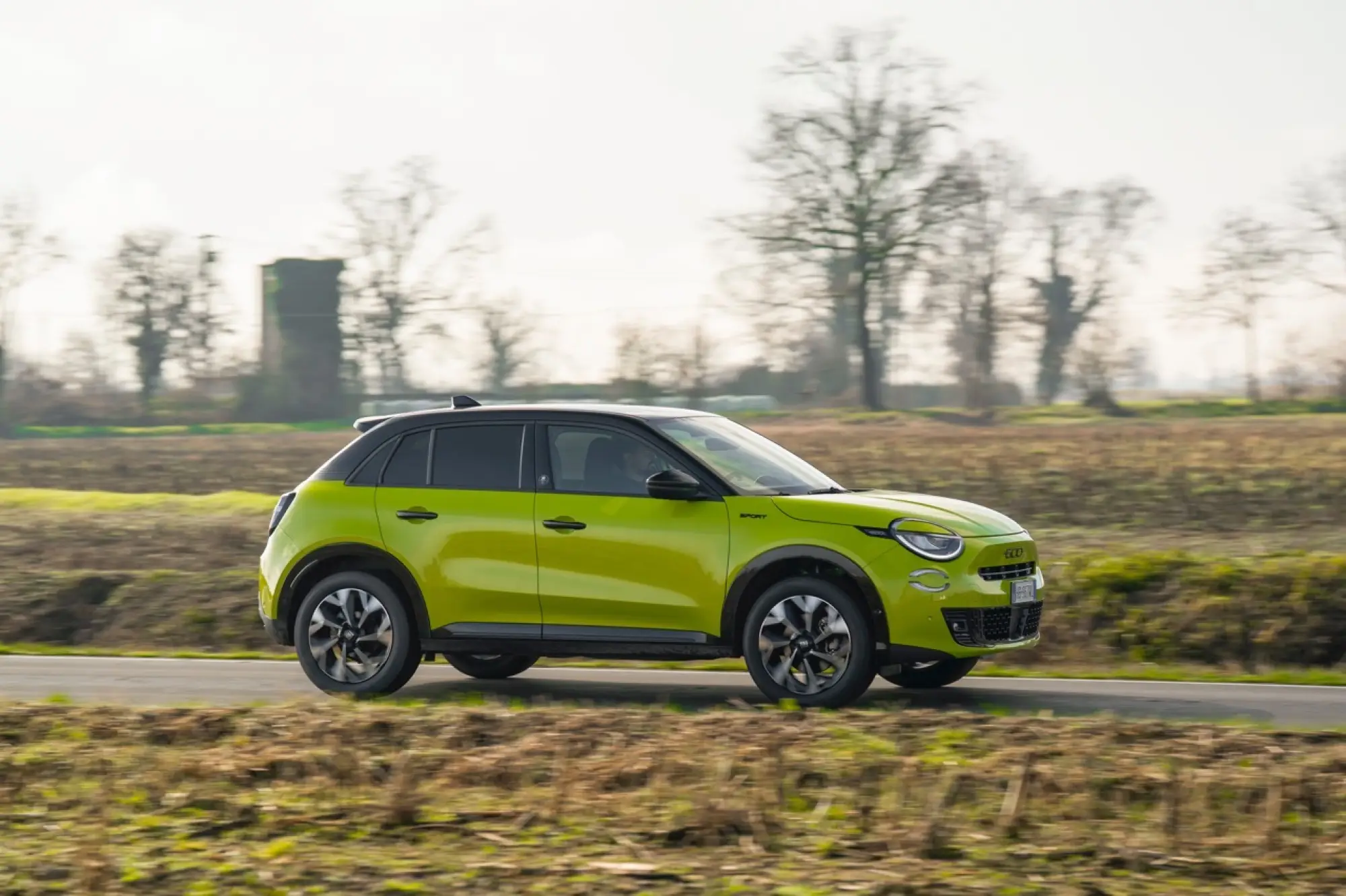 Fiat 600 Sport Milano Cortina 2026 - Prova Milano - 27