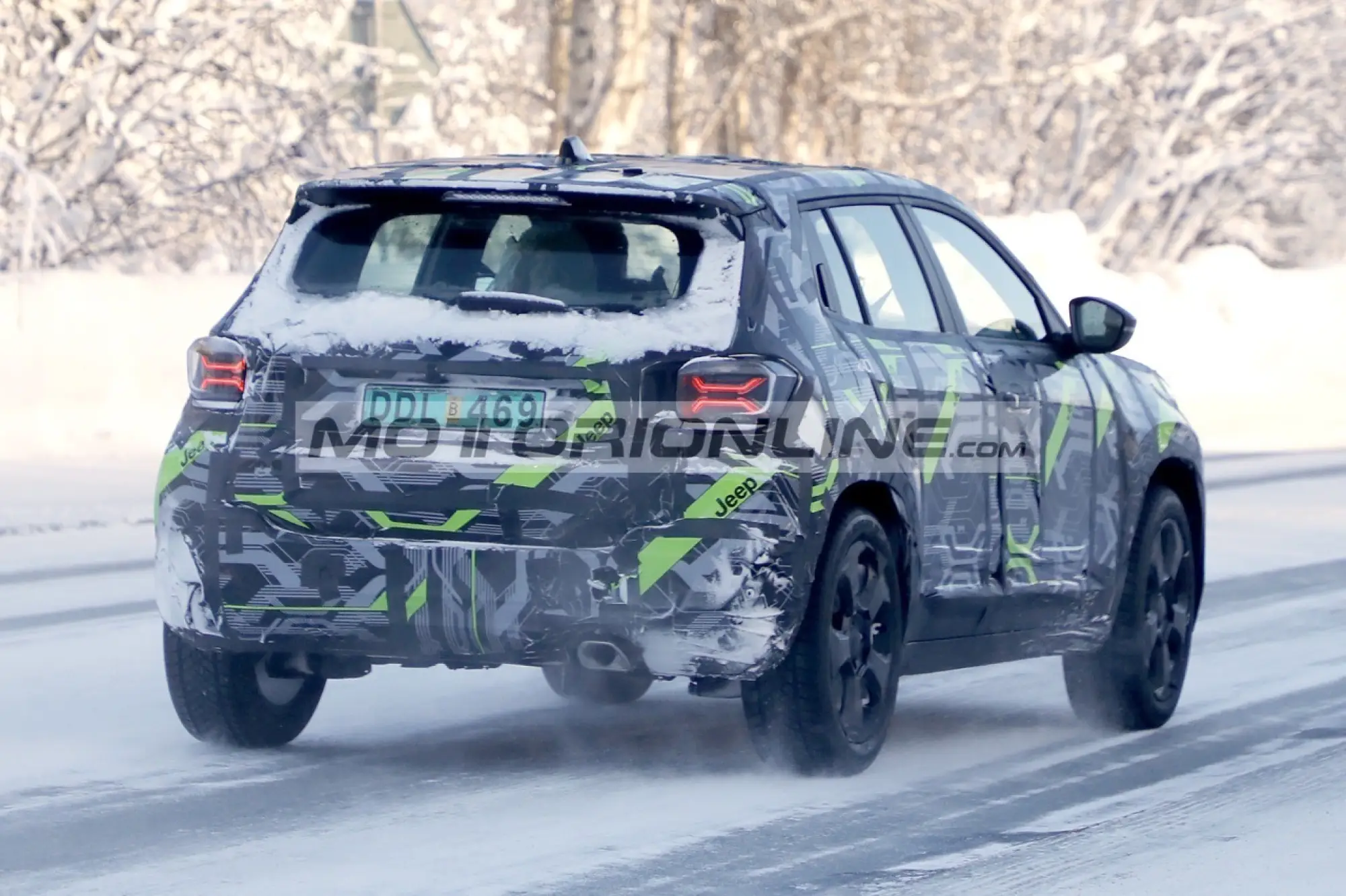Jeep Avenger facelift - Foto spia 12-2-2026 - 11