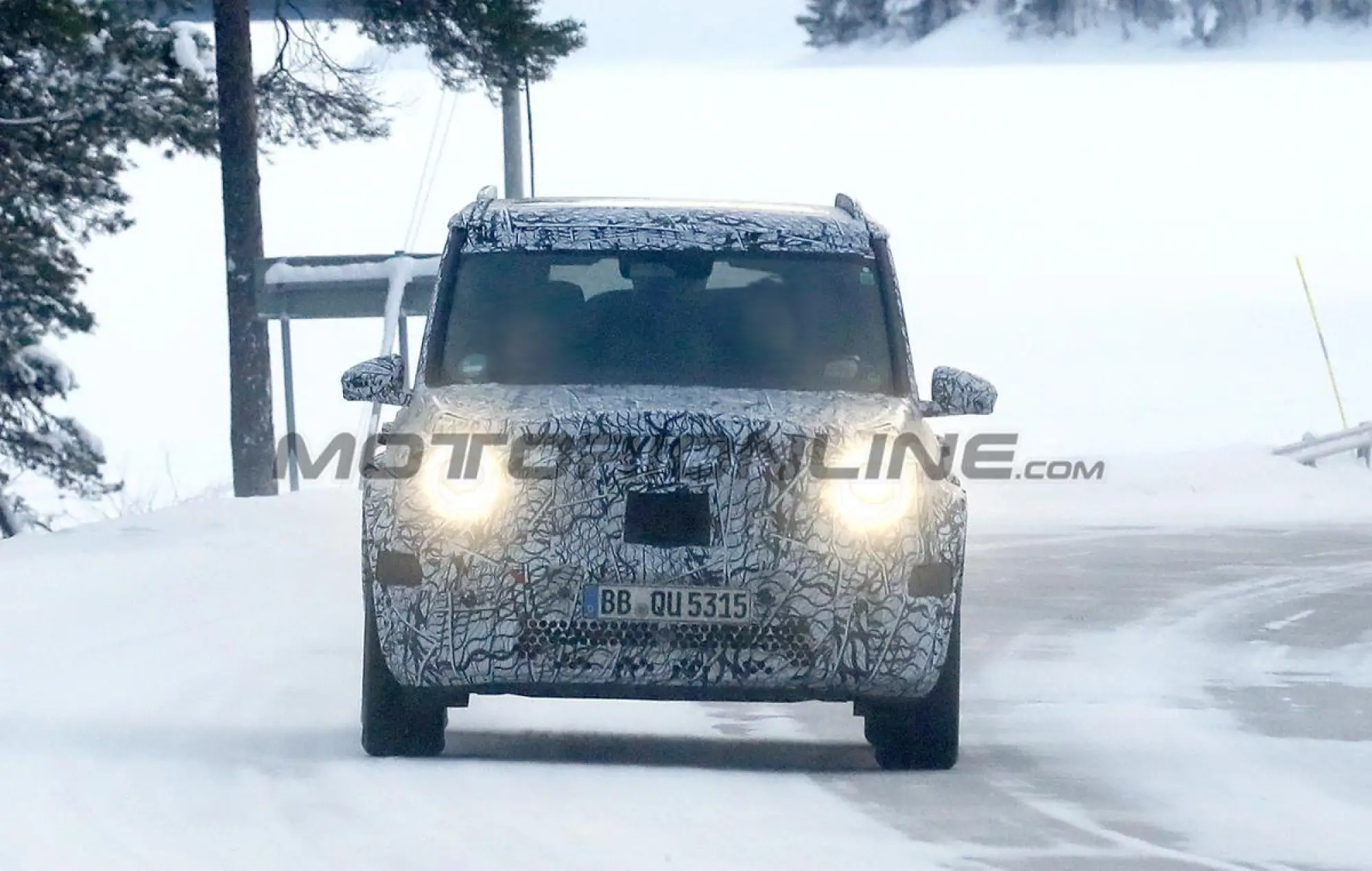 Mercedes baby Classe G EQ - Foto spia 18-02-2026 - 3