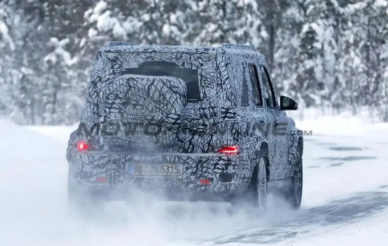 Mercedes baby Classe G EQ - Foto spia 18-02-2026 - 12