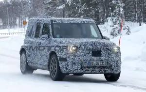 Mercedes baby Classe G EQ - Foto spia 18-02-2026