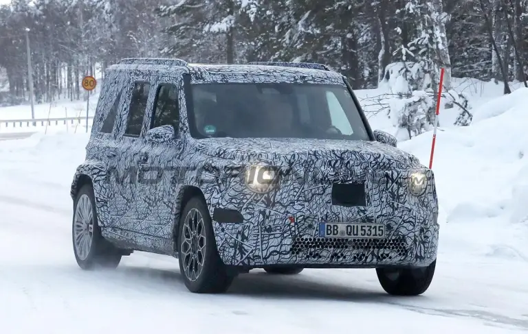 Mercedes baby Classe G EQ - Foto spia 18-02-2026 - 1