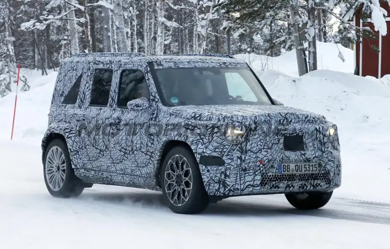 Mercedes baby Classe G EQ - Foto spia 18-02-2026 - 2
