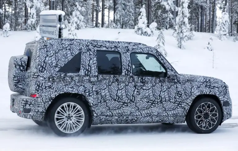 Mercedes baby Classe G EQ - Foto spia 18-02-2026 - 6