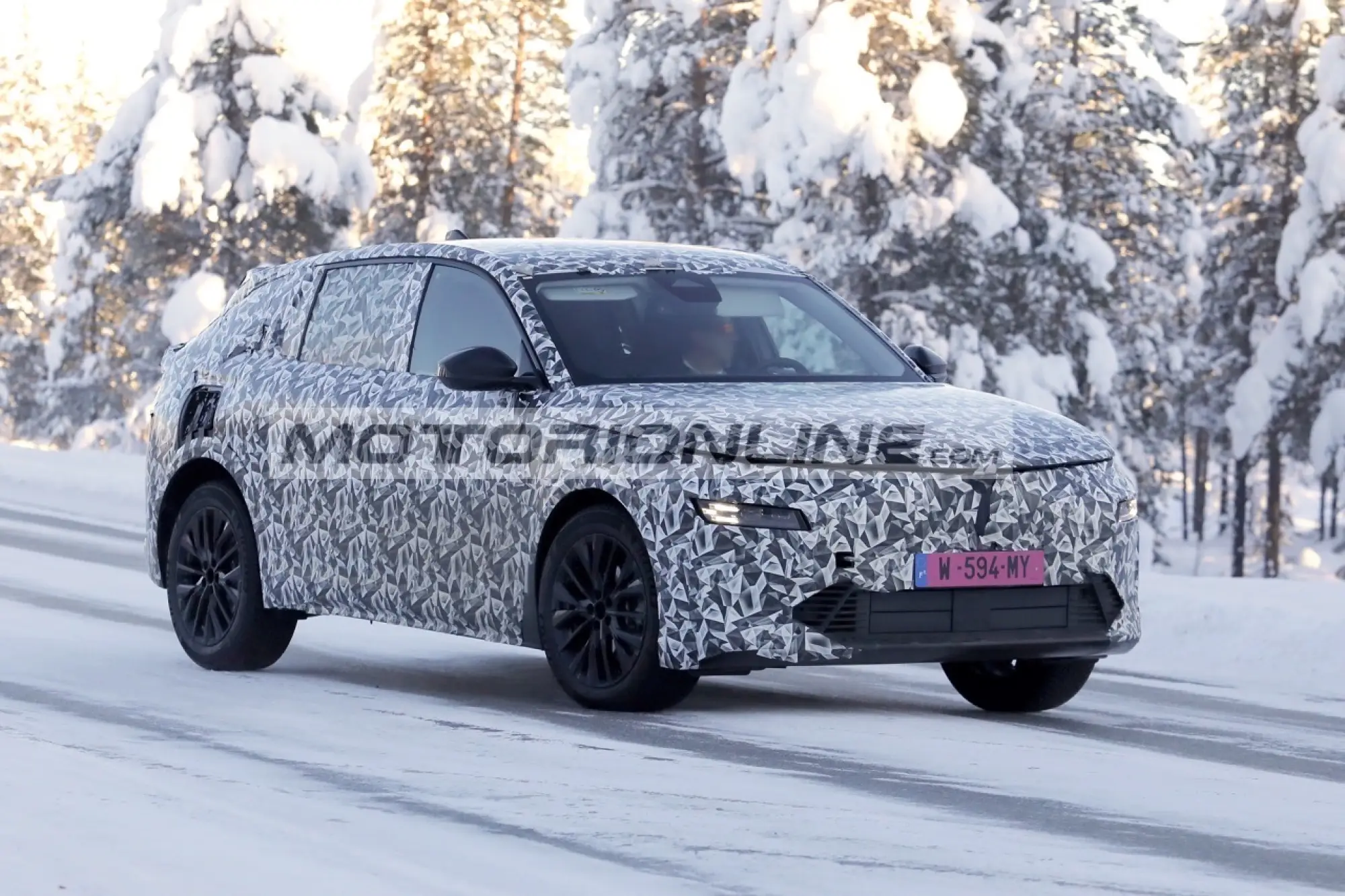 Lancia Gamma - Foto spia 25-2-2026 - 1