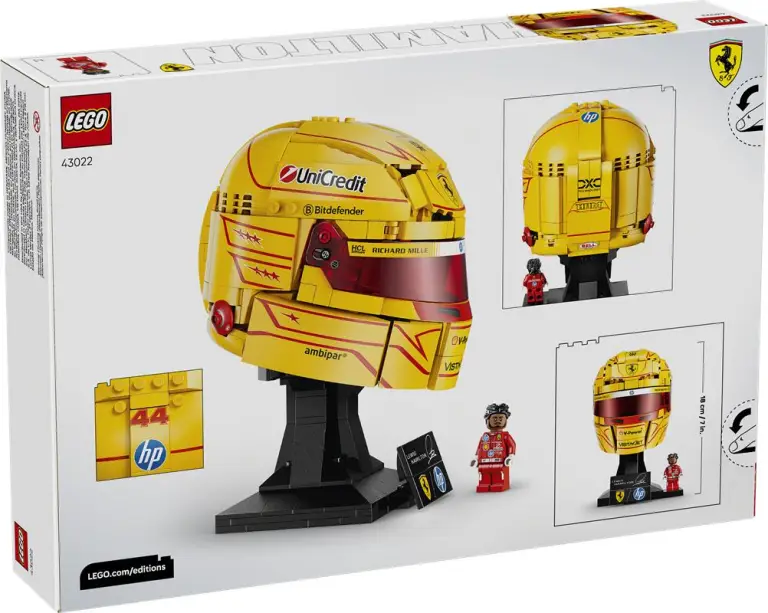 Set LEGO Caschi Scuderia Ferrari F1 - 12