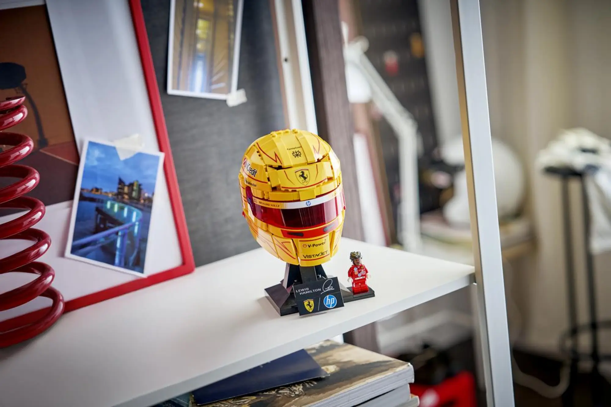 Set LEGO Caschi Scuderia Ferrari F1 - 14