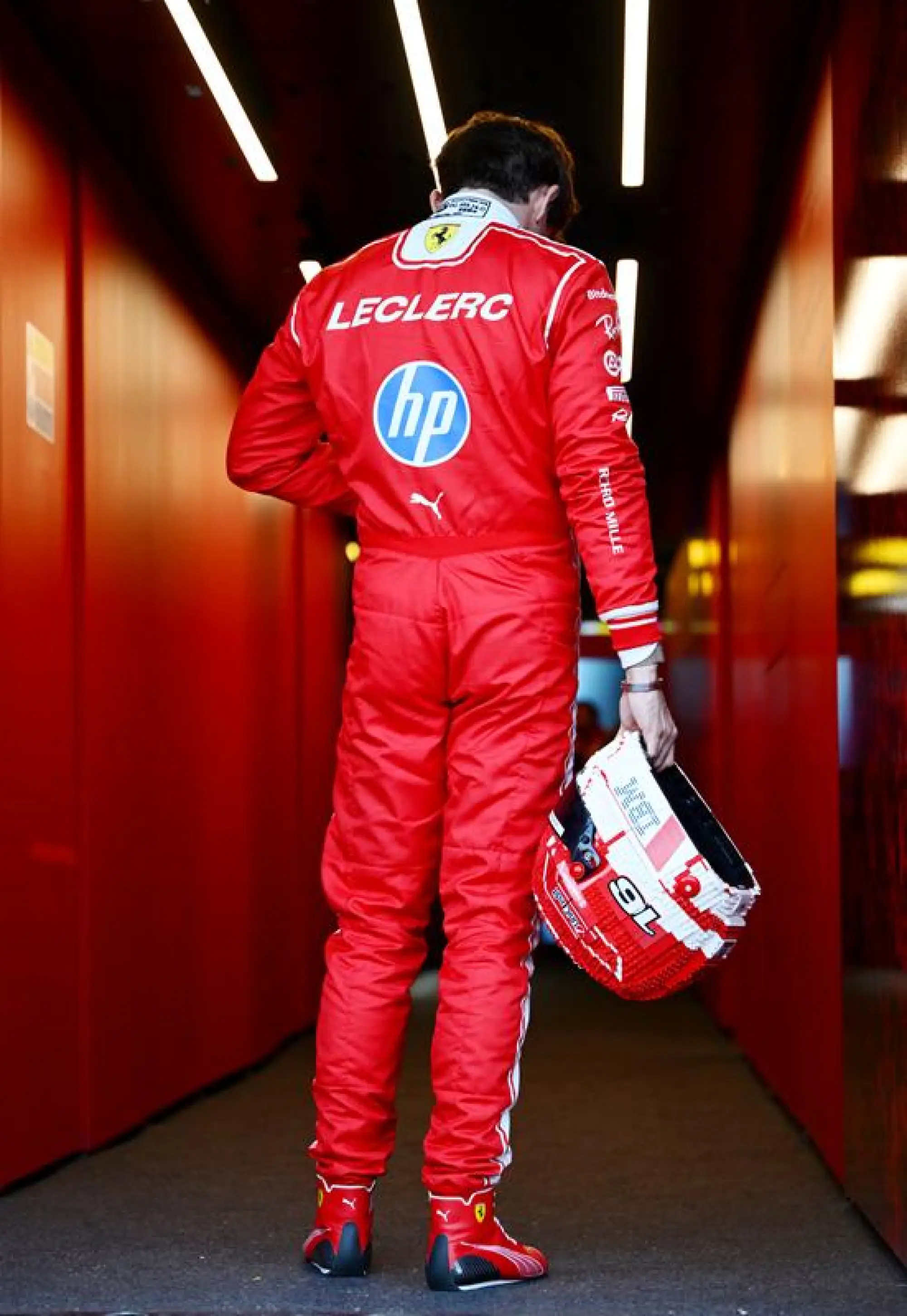 Set LEGO Caschi Scuderia Ferrari F1 - 25