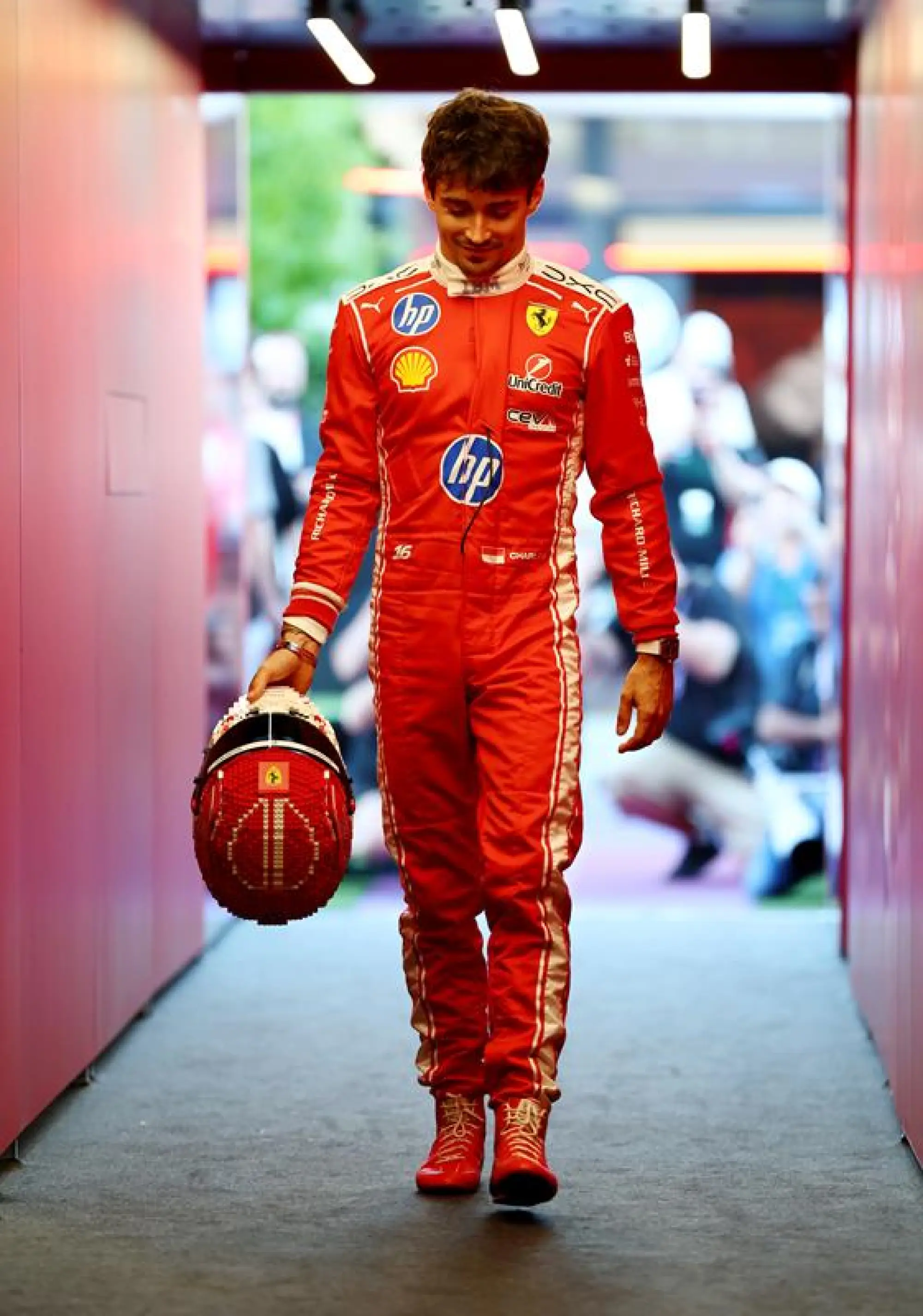 Set LEGO Caschi Scuderia Ferrari F1 - 30