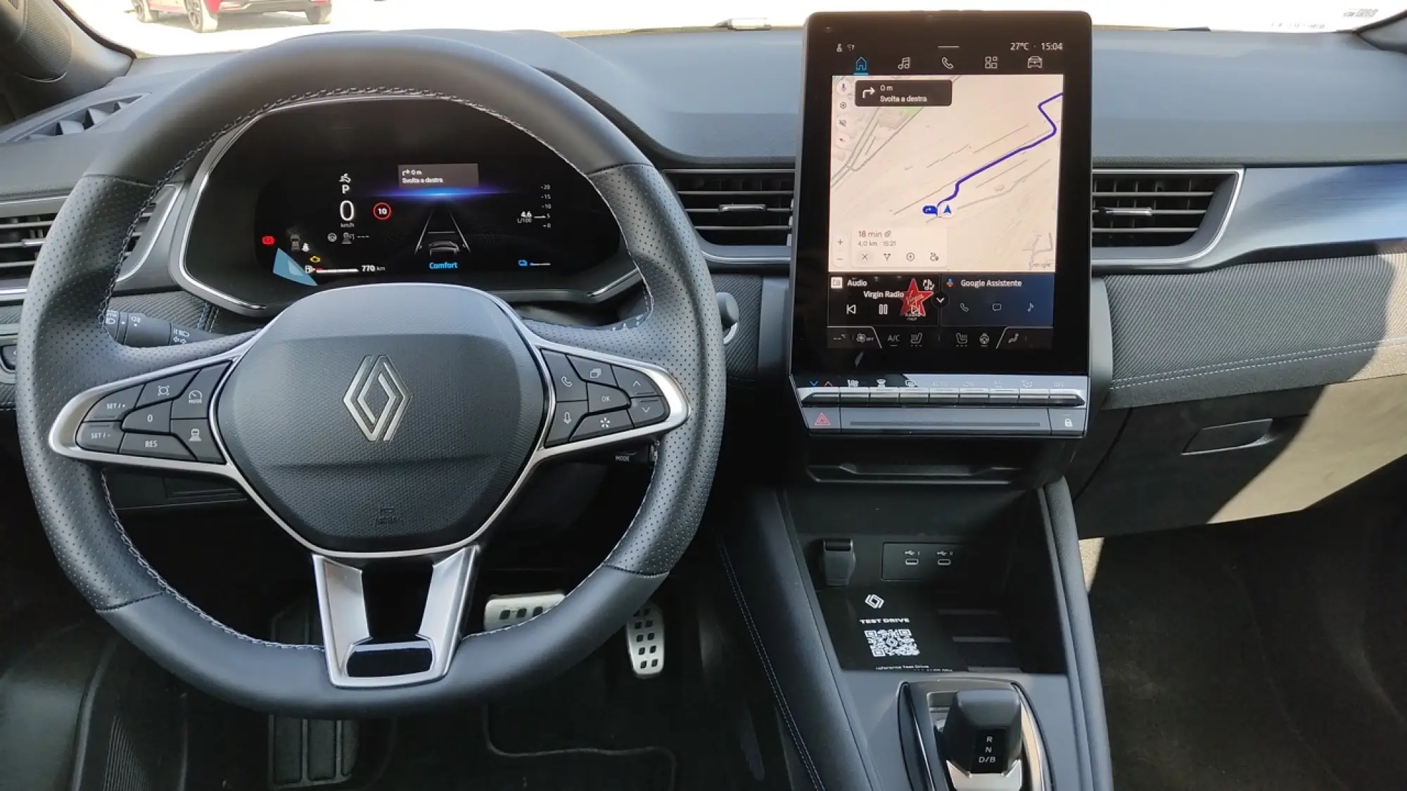 Renault Captur E-Tech 2026 - Prova Milano - 23