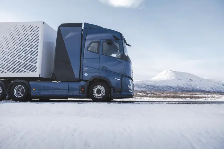 Volvo - Test camion a idrogeno - 1