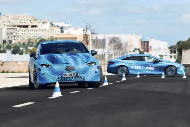 Mercedes EQS - Steer by wire - 7