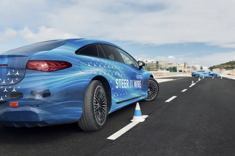 Mercedes EQS - Steer by wire - 2