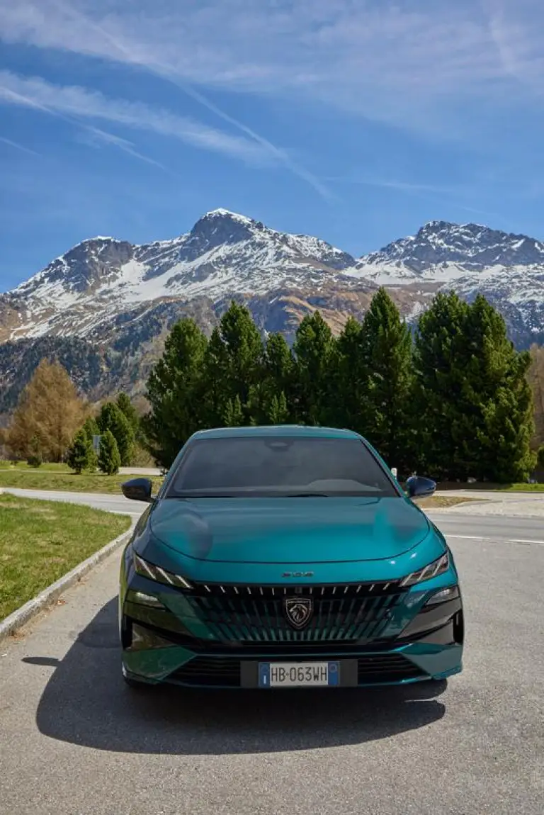 Peugeot 308 Hybrid - Passo del Maloja - 7