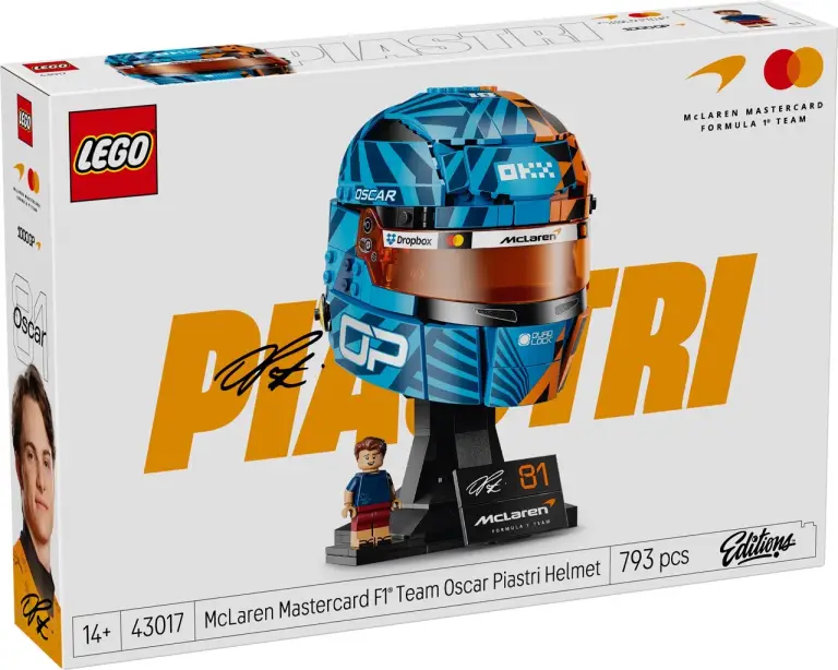 Lego McLaren - Caschi Norris e Piastri - 1