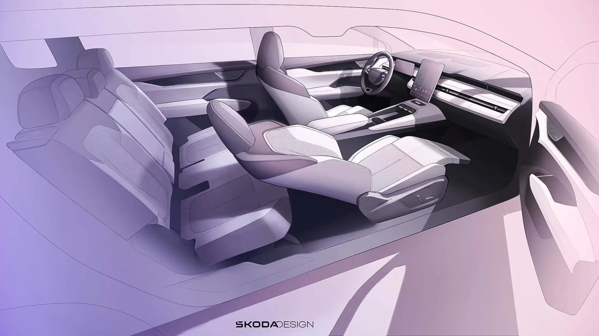 Skoda Peaq - Teaser interni - 2
