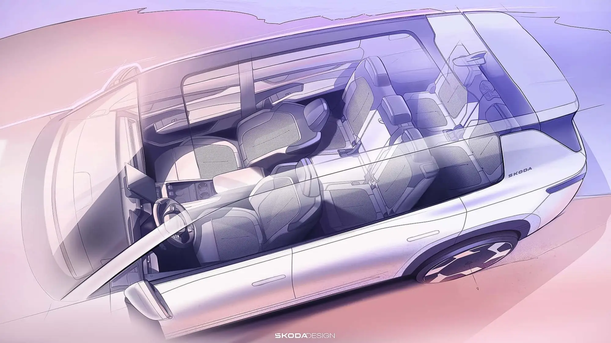 Skoda Peaq - Teaser interni - 1