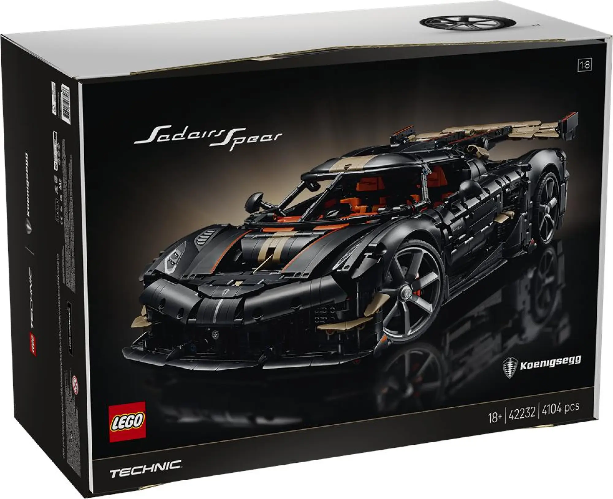 LEGO Technic Hypercar Koenigsegg Sadair Spear - 5