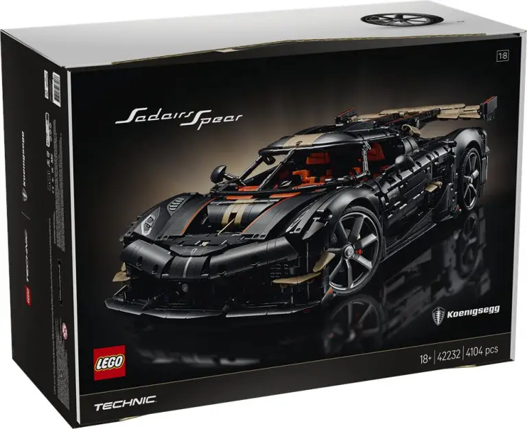 LEGO Technic Hypercar Koenigsegg Sadair Spear - 5