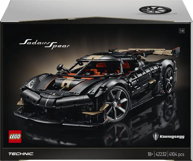LEGO Technic Hypercar Koenigsegg Sadair Spear - 7