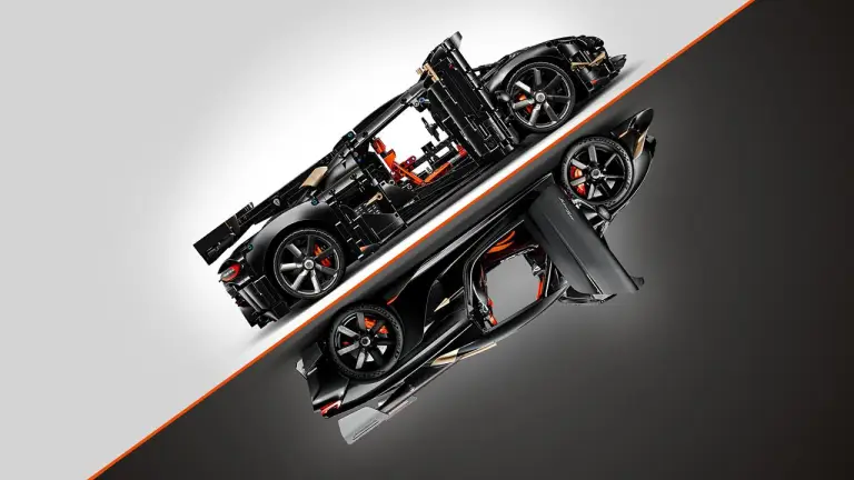LEGO Technic Hypercar Koenigsegg Sadair Spear - 38