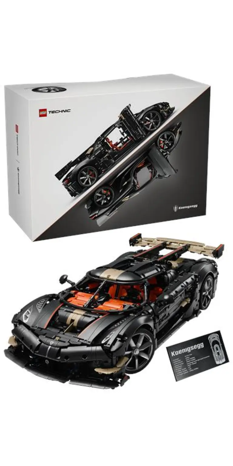 LEGO Technic Hypercar Koenigsegg Sadair Spear - 6