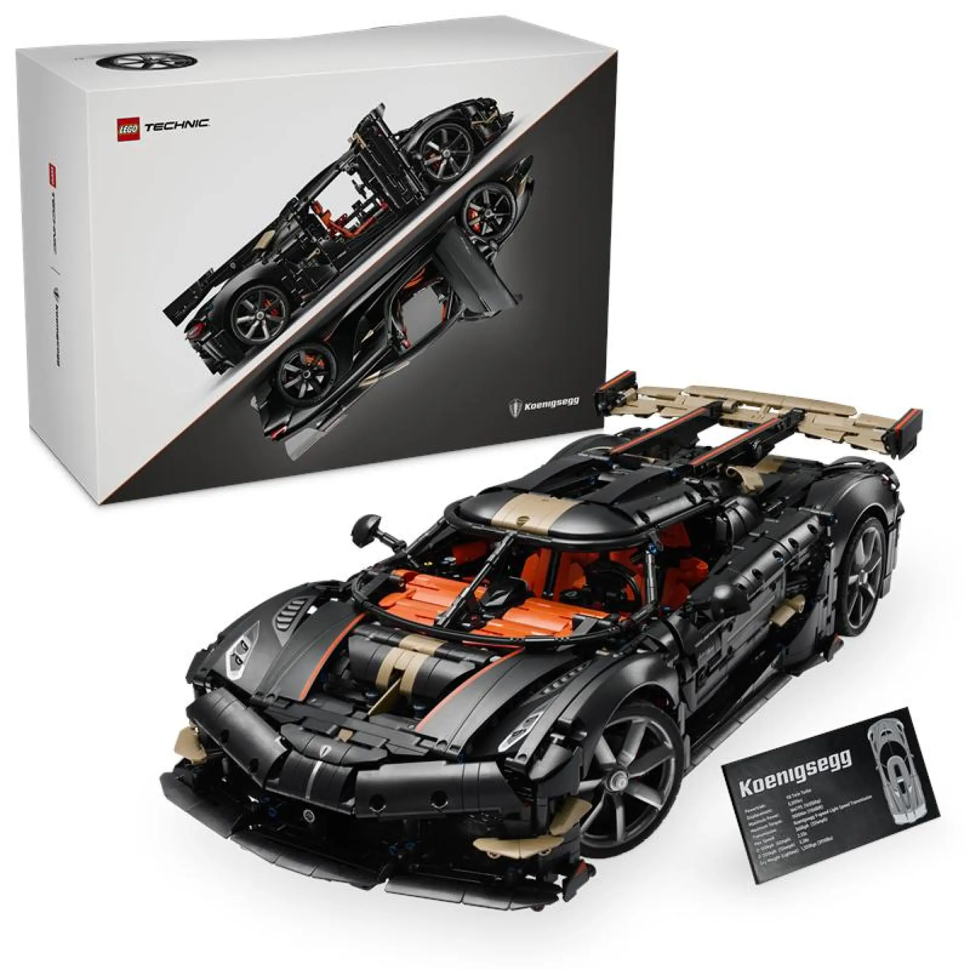 LEGO Technic Hypercar Koenigsegg Sadair Spear - 9