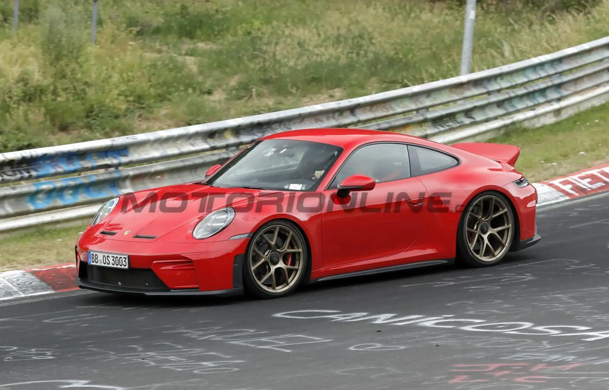 Porsche 911 GT3 Touring Ducktail - Foto spia 13-07-2026 - 3