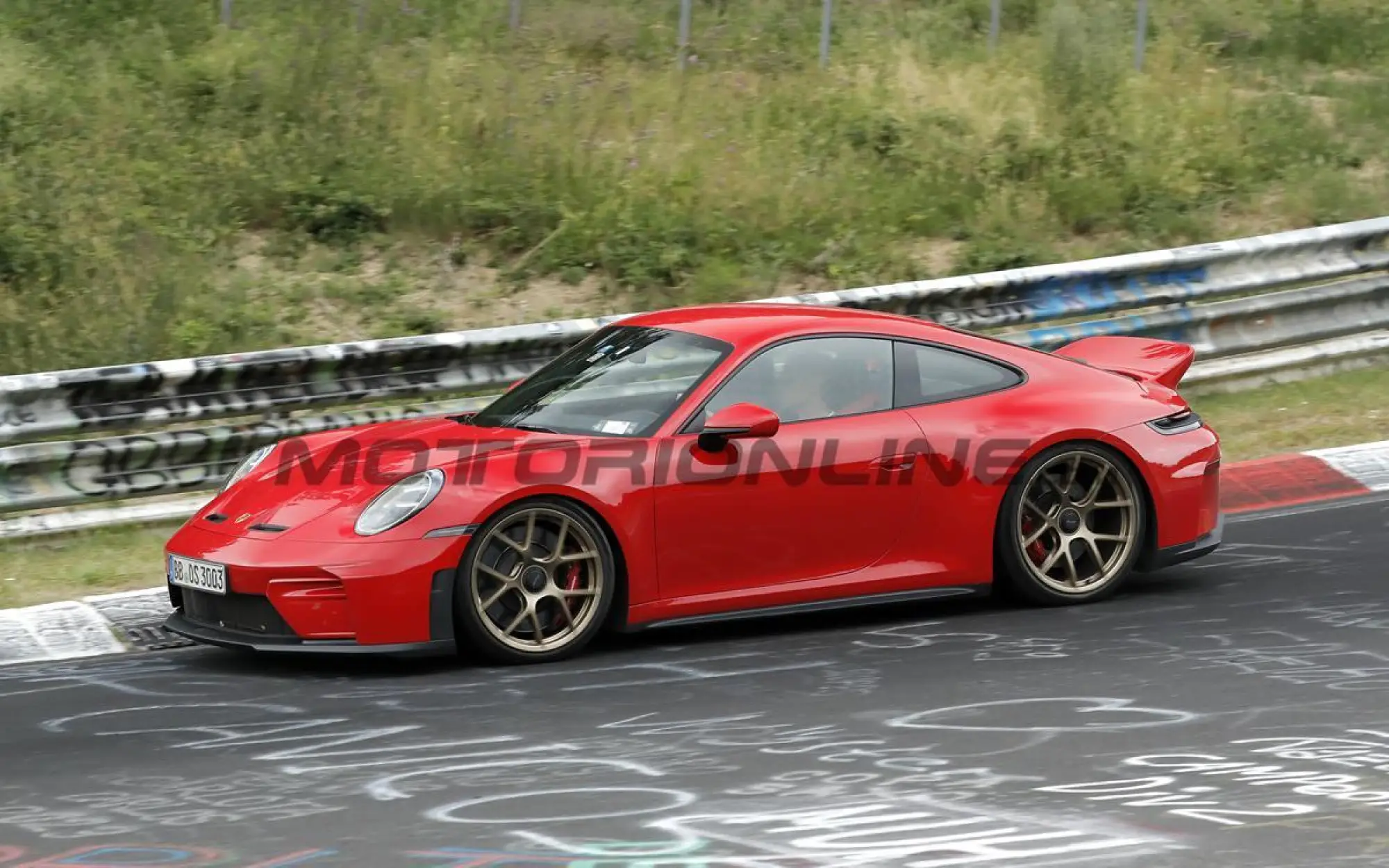 Porsche 911 GT3 Touring Ducktail - Foto spia 13-07-2026 - 9