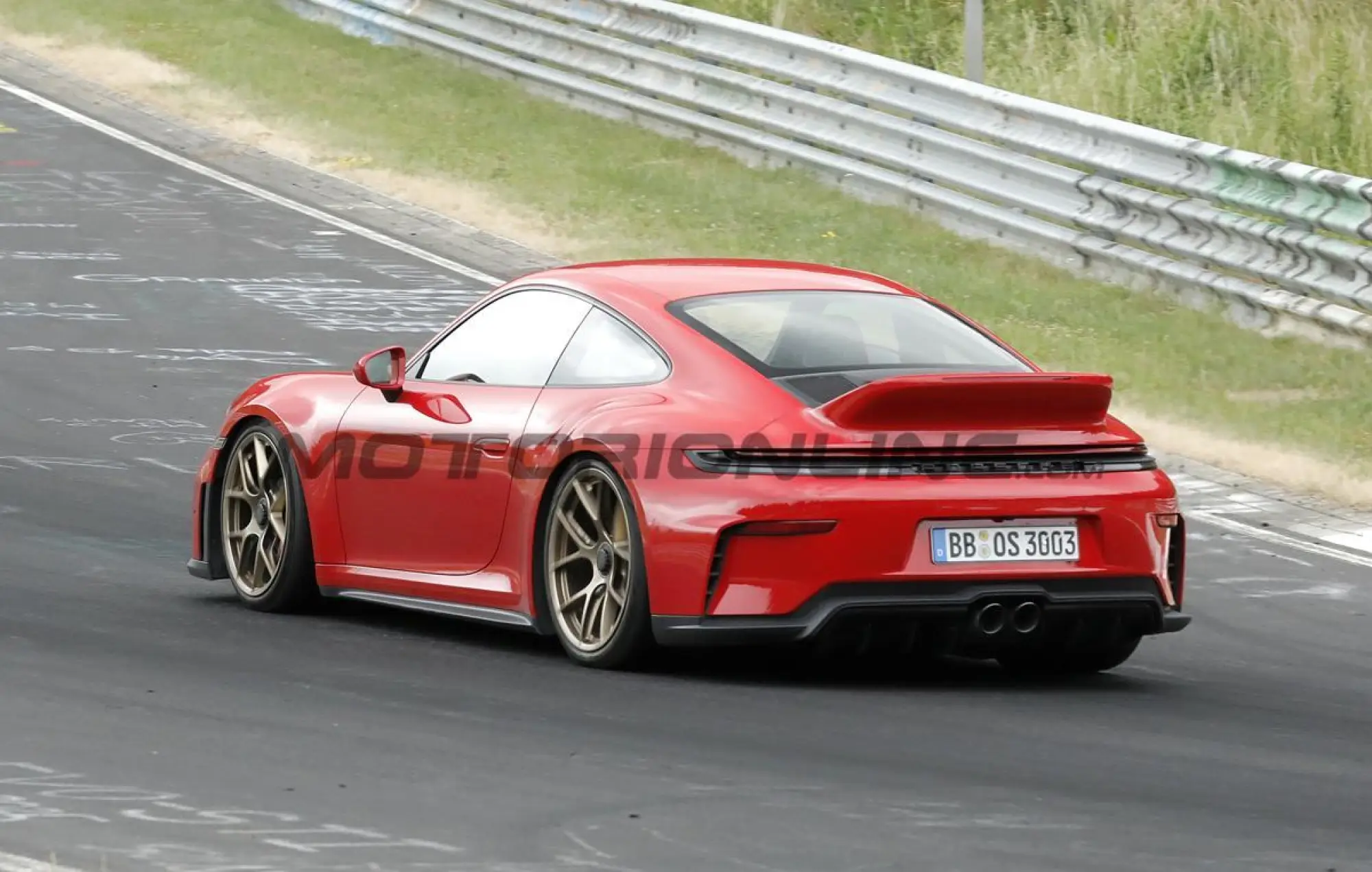 Porsche 911 GT3 Touring Ducktail - Foto spia 13-07-2026 - 6