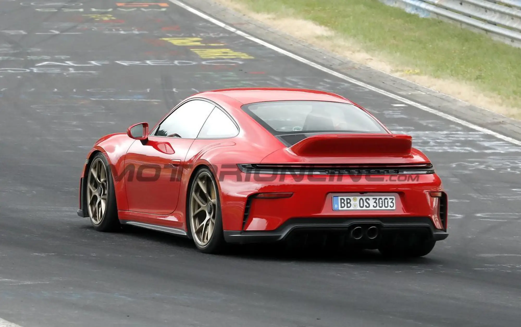 Porsche 911 GT3 Touring Ducktail - Foto spia 13-07-2026 - 7