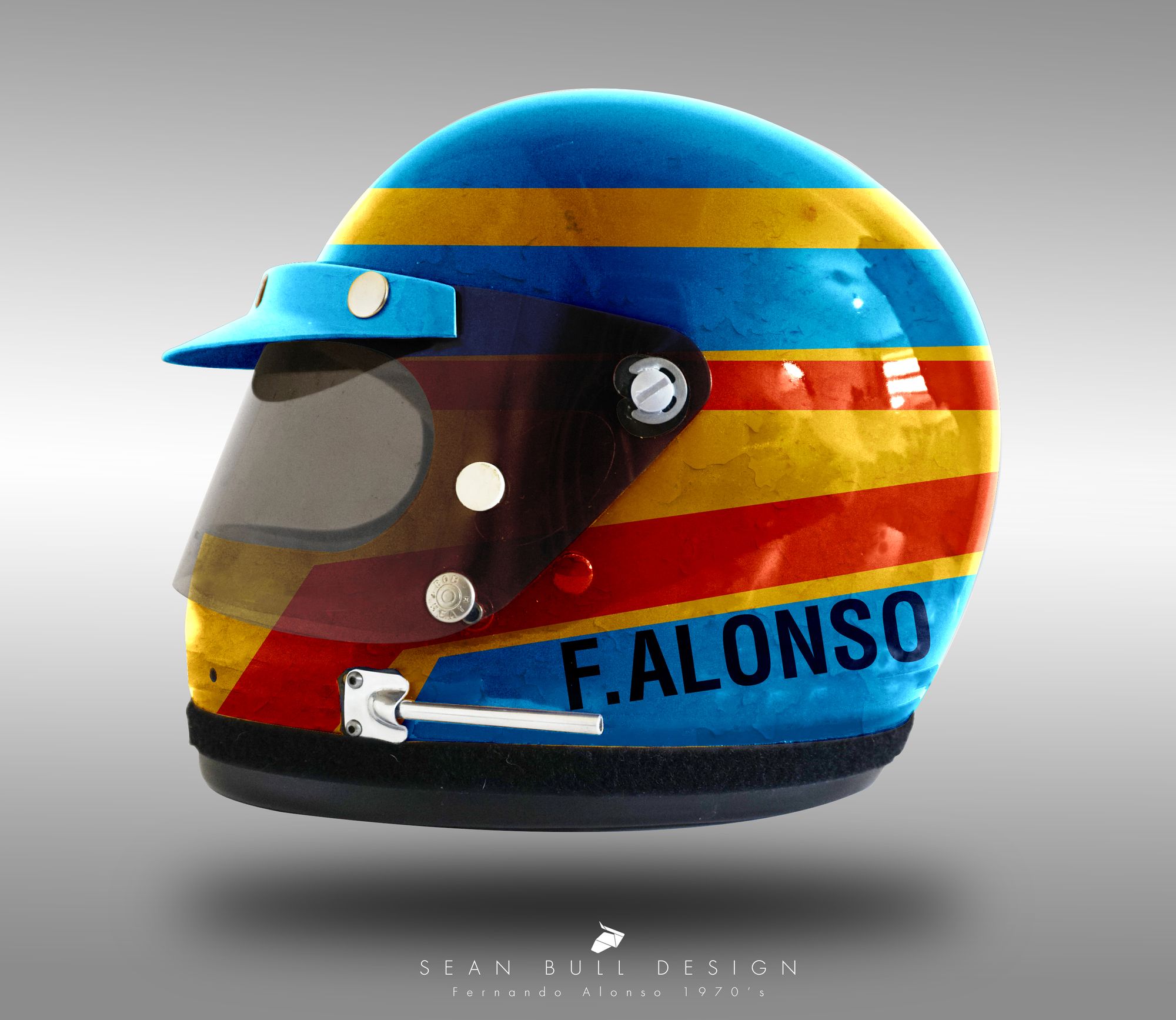 F1 | Se i piloti corressero con i caschi degli anni '70 – Social News  Motorionline