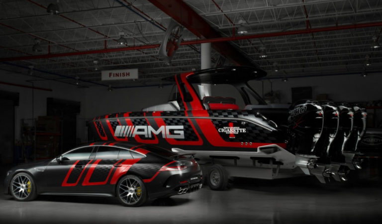 Mercedes ha presentato una barca ispirata alla AMG GT 4 porte Mercedes ha presentato una barca ispirata alla AMG GT 4 porte