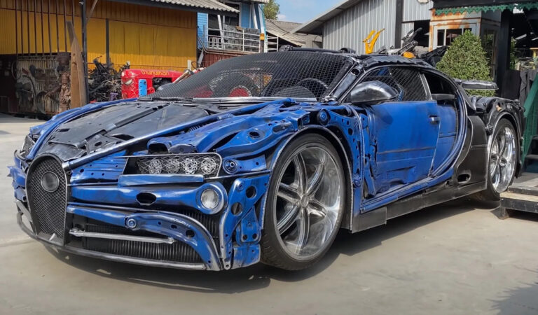 Due Bugatti Chiron fatte di rottami? In Thailandia è possibile Due Bugatti Chiron fatte di rottami? In Thailandia è possibile