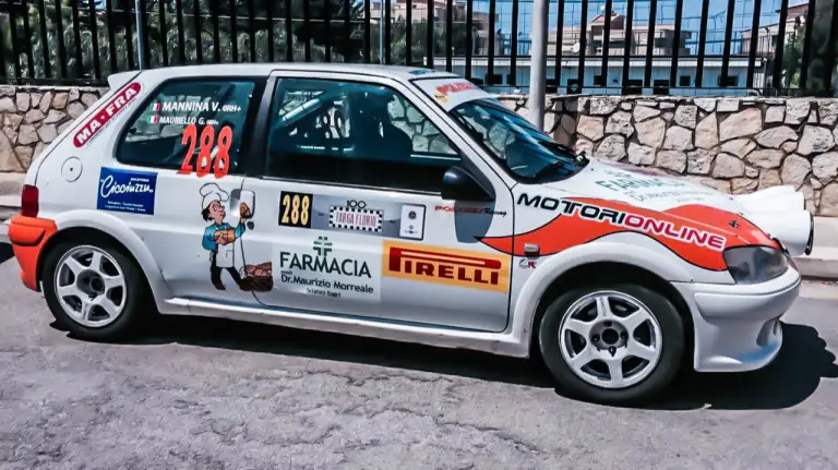 100th Targa Florio - Peugeot 106 Gianluca Mauriello - 1