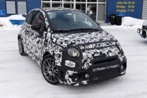 Abarth 500 Facelift - Foto spia 29-04-2016 - 2