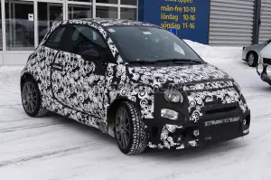 Abarth 500 Facelift - Foto spia 29-04-2016